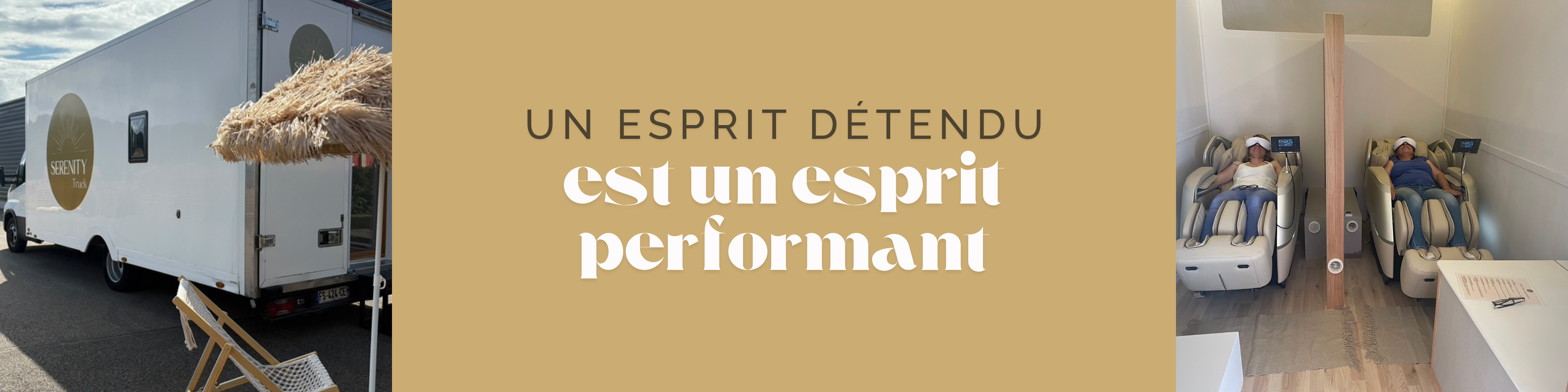 Fauteuil massant - Un esprit détendu